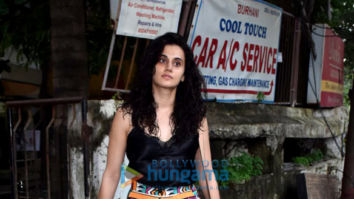 Photos: Taapsee Pannu snapped at Kromakay salon in Juhu