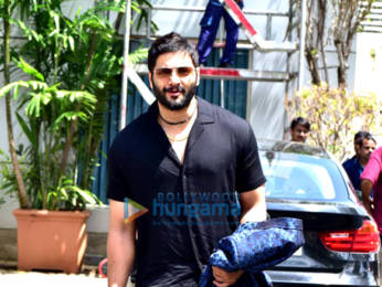 Photos: Team of Prasthanam snapped leaving to promote the film in Delhi