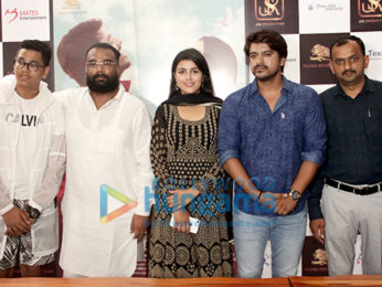 Photos: Team of Saumya Ganesh snapped at their film launch