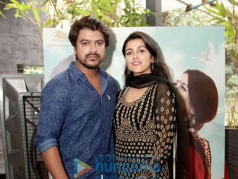 Photos: Team of Saumya Ganesh snapped at their film launch