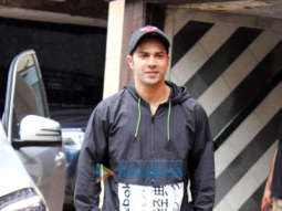 Photos: Varun Dhawan spotted at the gym