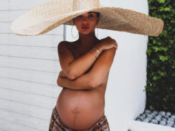 Pregnant Amy Jackson goes topless, speaks about embracing her body