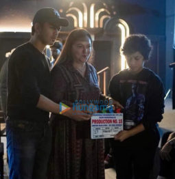 on the sets of the movie RX 100 Remake