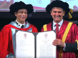 Shah Rukh Khan receives first of its kind honorary doctorate from La Trobe University in Melbourne