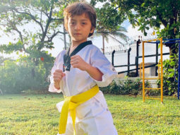 Shah Rukh Khan shares pictures of his kids keeping up the tradition of Tae ‘Khan’ Doh 