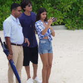 Shah Rukh Khan spends some quality time with daughter Suhana Khan and son AbRam