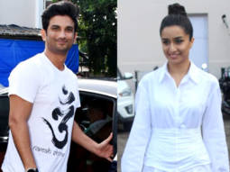 Shraddha Kapoor, Sushan Singh Rajput & Varun Sharma spotted promoting their film Chhichhore