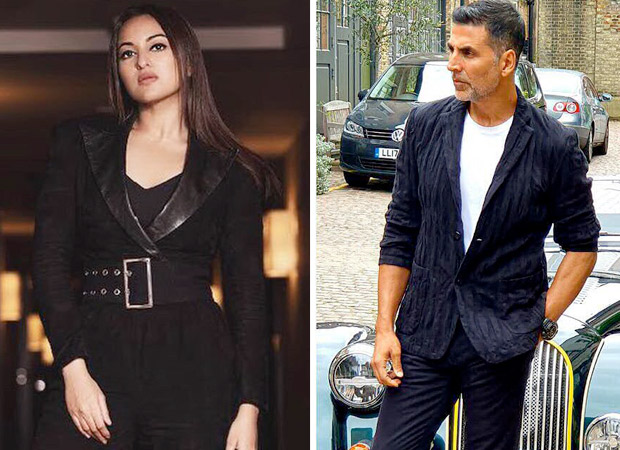 Sonakshi Sinha PUSHES Akshay Kumar off his chair and it is straight-up hilarious!