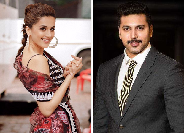 Taapsee Pannu begins shooting for her next Tamil film alongside Jayam Ravi