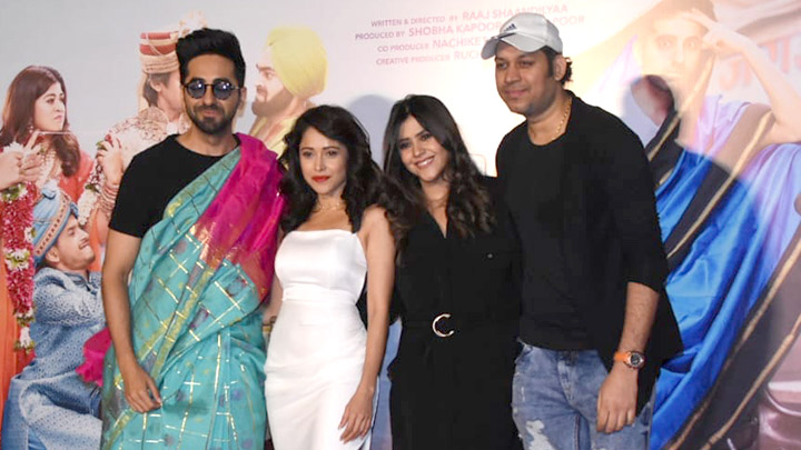 Trailer launch of Dream Girl with Ayushmann Khurrana, Ekta Kapoor and Nushrat Bharucha | Part 2