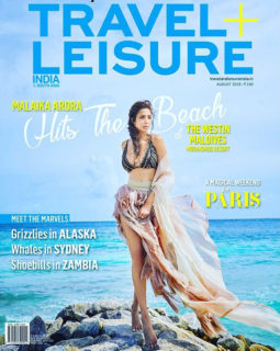 Malaika Arora On The Cover Of Travel + Leisure