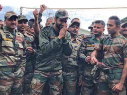 Uri: The Surgical Strike actor Vicky Kaushal spends time with the Indian Army