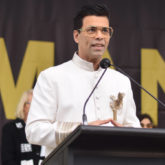 VIDEO Karan Johar is filled with pride as he hoists the Indian flag in Melbourne