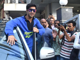 Varun Dhawan Spotted At His Father David Dhawan’s Office