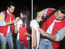 Varun Dhawan bumps into his fan at the airport; makes her day by giving an autograph on her t-shirt