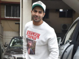 Varun Dhawan snapped at his office in Juhu