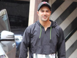 Varun Dhawan spotted at the gym