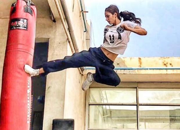 WATCH VIDEO: Disha Patani does a front flip and it is absolutely amazing WATCH VIDEO: Disha Patani does a front flip and it is absolutely amazing