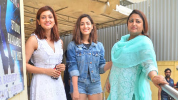 Yami Gautam snapped with family at PVR, Juhu
