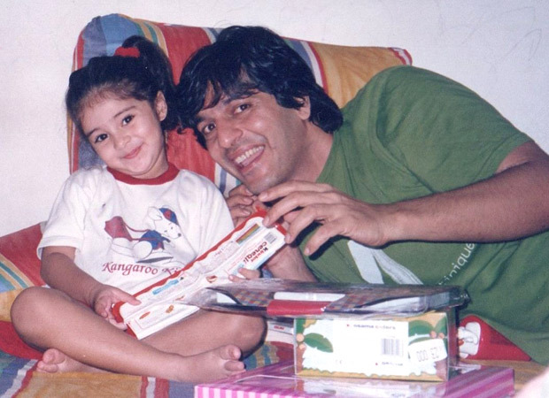 Ananya Panday wishes Chunky Panday on his birthday with some adorable throwback pictures!