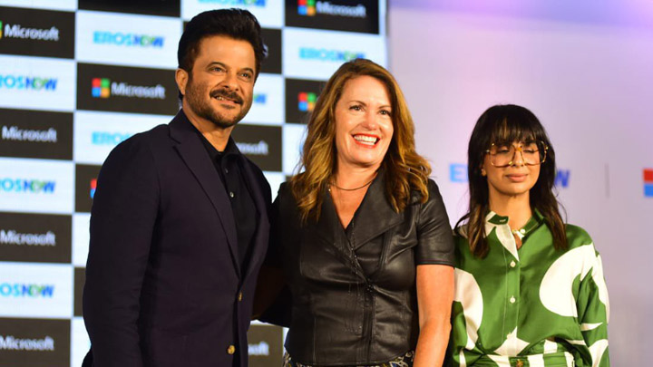 Anil Kapoor snapped at Next Level of Innovation event presented by ErosNow and Microsoft