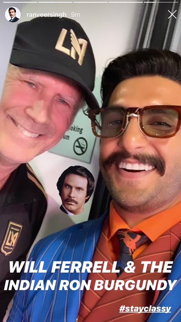 Arsenal vs Tottenham Hotspur: Ranveer Singh raps his way to North London Derby, meets Will Ferrell among other dignitaries Arsenal vs Tottenham Hotspur: Ranveer Singh raps his way to North London Derby, meets Will Ferrell among other dignitaries