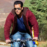 Dabangg 3: Salman Khan rides a bicycle in Mumbai Rains to the reach the film set