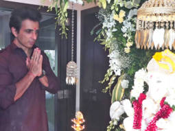 FULL: Sonu Sood celebrate Ganesh Chaturthi at Residence