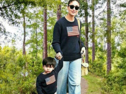 Kareena Kapoor Khan twins with son Taimur Ali Khan on their day out 