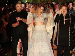 Deepika Padukone breaks into a dance as she walks the ramp for Abu Jani and Sandeep Khosla