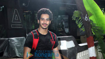 Photos: Ishaan Khatter spotted at the gym in Bandra