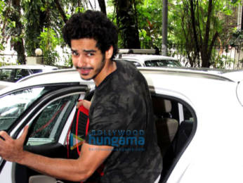 Photos: Ishaan Khatter spotted at the gym in Bandra