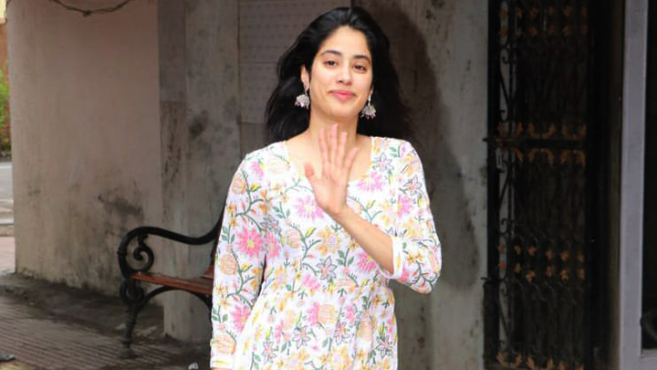 Janhvi Kapoor spotted at Khar gym