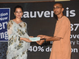 Kangana Ranaut donates Rs. 42 lakhs to Isha Foundation’s Cauvery Calling initiative