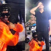 LOL! Ranveer Singh clings to Shiamak Davar’s leg and it is the cutest thing you will see today!