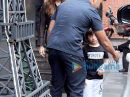Photos: AbRam Khan spotted at play school in Juhu