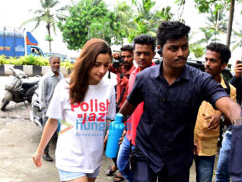 Photos: Alia Bhatt spotted on location shooting for Sadak 2 in Bandra