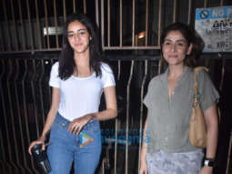 Photos: Ananya Panday and Bhavna Panday snapped at Kromakay salon in Juhu