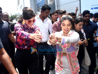 Photos: Bhumi Pednekar and Taapsee Pannu grace the trailer launch of Saand Ki Aankh