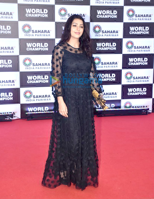 photos celebs snapped at the felicitation of p v sindhu with subrata roy and sahara india pariwar 1
