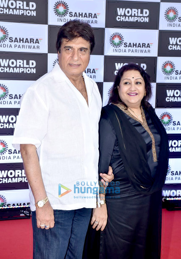 photos celebs snapped at the felicitation of p v sindhu with subrata roy and sahara india pariwar 4