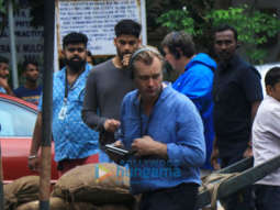 Photos: Christopher Nolan, John David Washington, Dimple Kapadia and others snapped during the shoot of Tenet at Gateway Of India