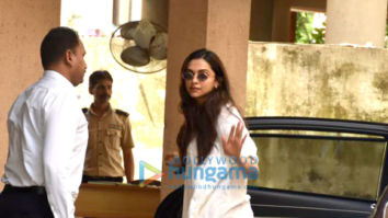 Photos: Deepika Padukone snapped at Sanjay Leela Bansali’s office in Juhu