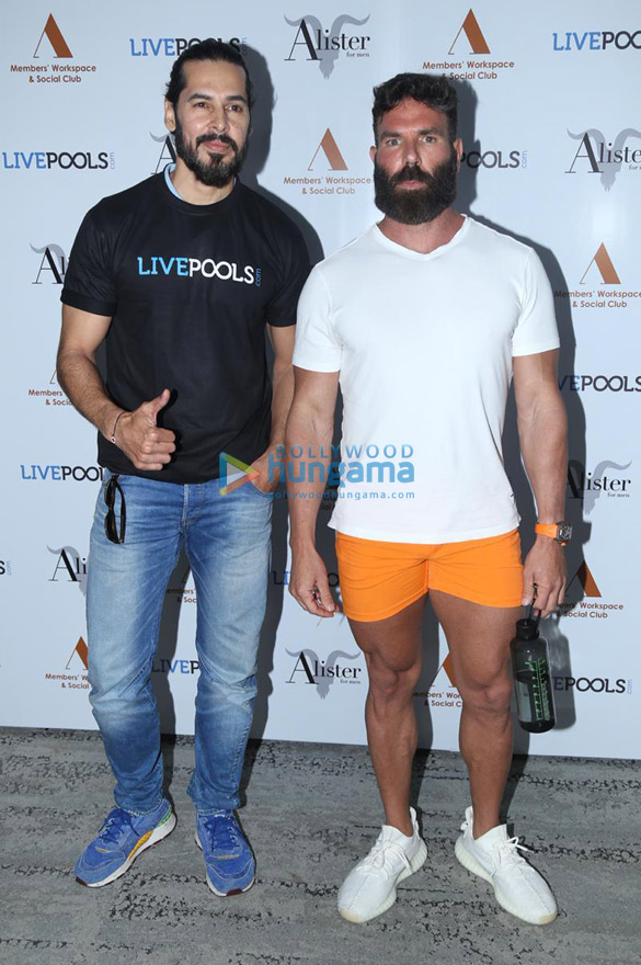 photos dino morea and dan bilzerian snapped at the launch of livepools 1