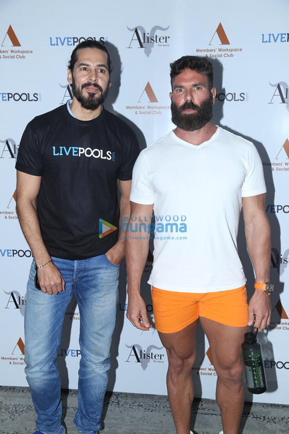 photos dino morea and dan bilzerian snapped at the launch of livepools 4