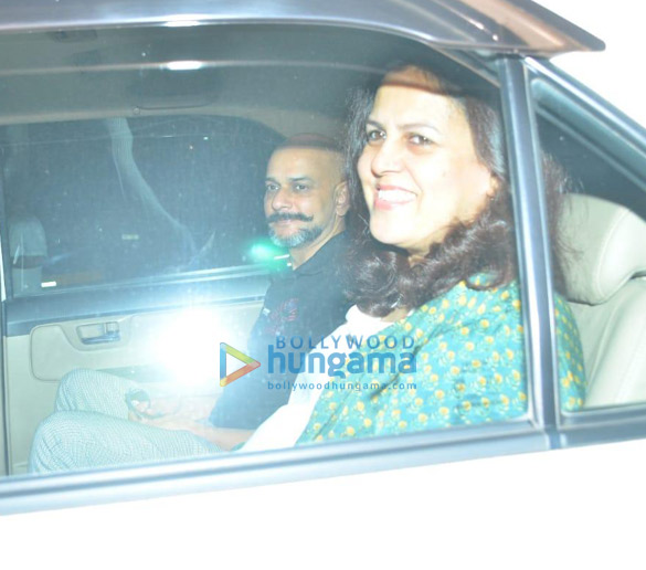 photos hrithik roshan tiger shroff and others grace the screening of war at yrf studio 3