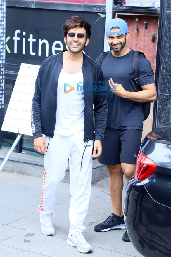 Photos: Kartik Aaryan snapped at the gym