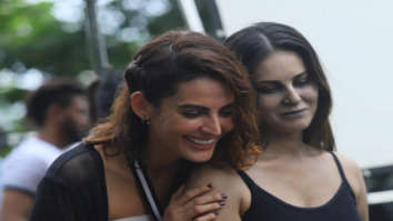 Photos: Mandana Karimi and Sunny Leone snapped on location of their film, Coca Cola