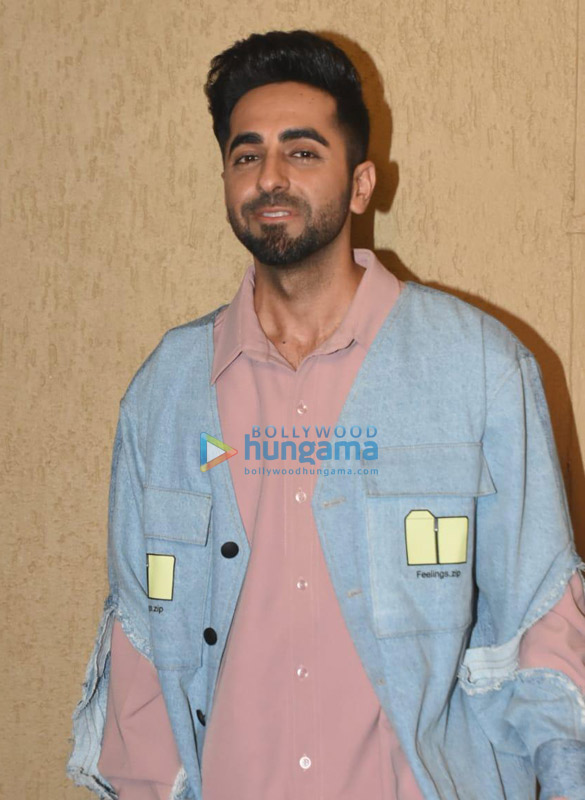 photos nushrat bharucha and ayushmann khurrana snapped promoting their film dream girl 2