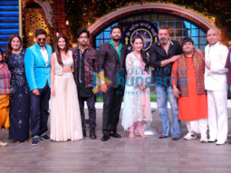 Photos: Prassthanam team snapped on sets of The Kapil Sharma Show promoting their film